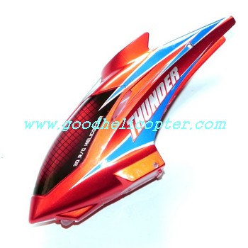 dfd-f162 helicopter parts head cover (Model B THUNDER red color)